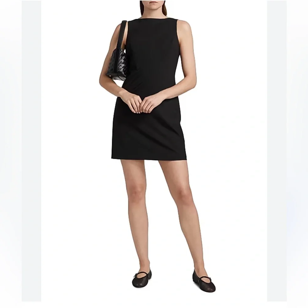 Theory | Dresses | Theory Sleeveless Boat Neck Mini Dress | Poshmark